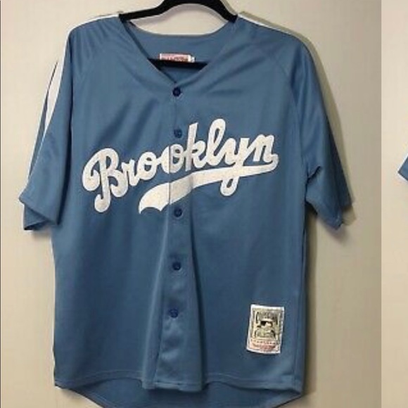 Majestic Other - Brooklyn Dodgers Jackie Robinson light blue jersey